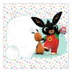 Bing Bunny Happy Birthday dotty photo frame - square