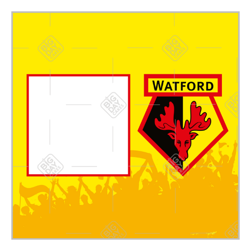 Watford FC Fans Photo frame - square