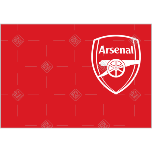 Arsenal-crest topper - landscape