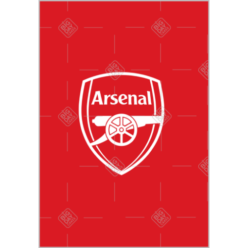 Arsenal-crest topper - portrait