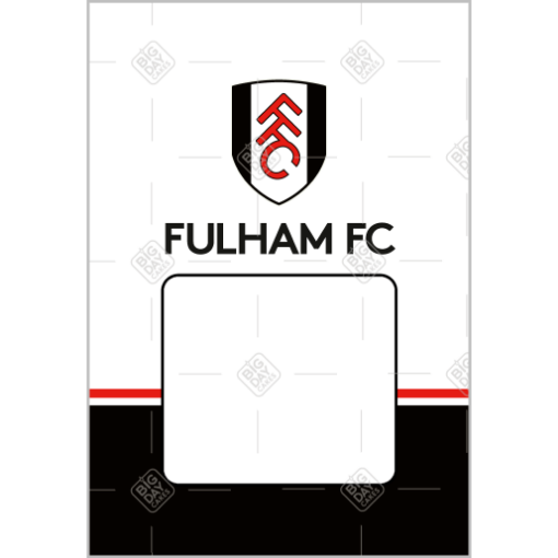 FulhamFC-Happy-Birthday-frame - portrait