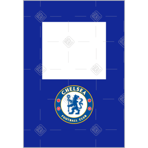 Chelsea-crest frame - portrait