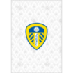 Leeds United Home Pattern Cake Topper topper - portrait