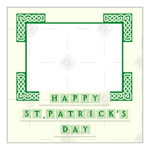 St-Patricks-Day frame - square