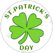 St.Patrick's_Day_clover topper - round
