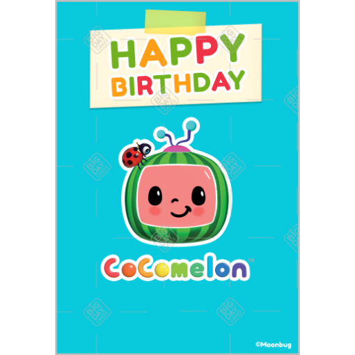CoComelon_Birthday-design topper - portrait