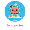 CoComelon_blue-design topper - cupcakes