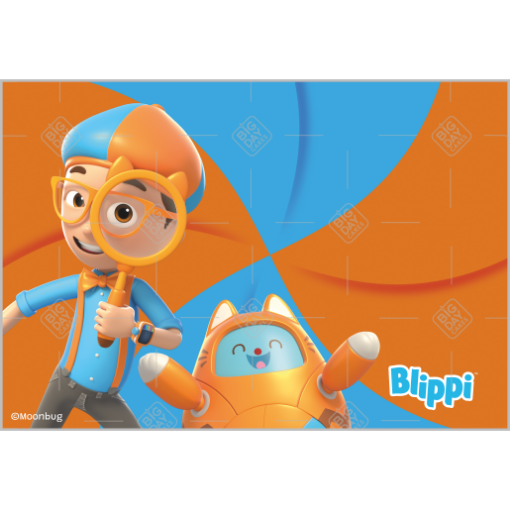 Blippi & T.A.B.B.S topper - landscape